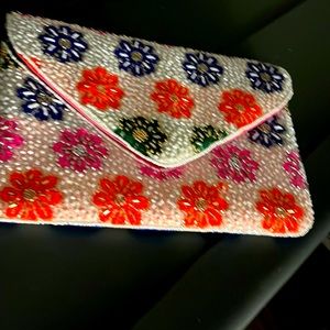 New beaded handbag/clutch